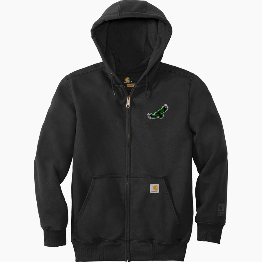 WALL HIGH SCHOOL HAWKS <span class="pdp-name-mascot">WALL HAWKS</span> Carhartt Men's Rain Defender Paxton Heavyweight Hooded Zip-Front Sweatshirt
