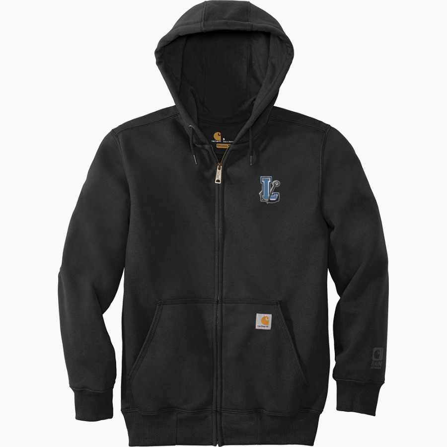 Garrett College Lakers <span class="pdp-name-mascot">Garrett College Lakers</span> Carhartt Men's Rain Defender Paxton Heavyweight Hooded Zip-Front Sweatshirt