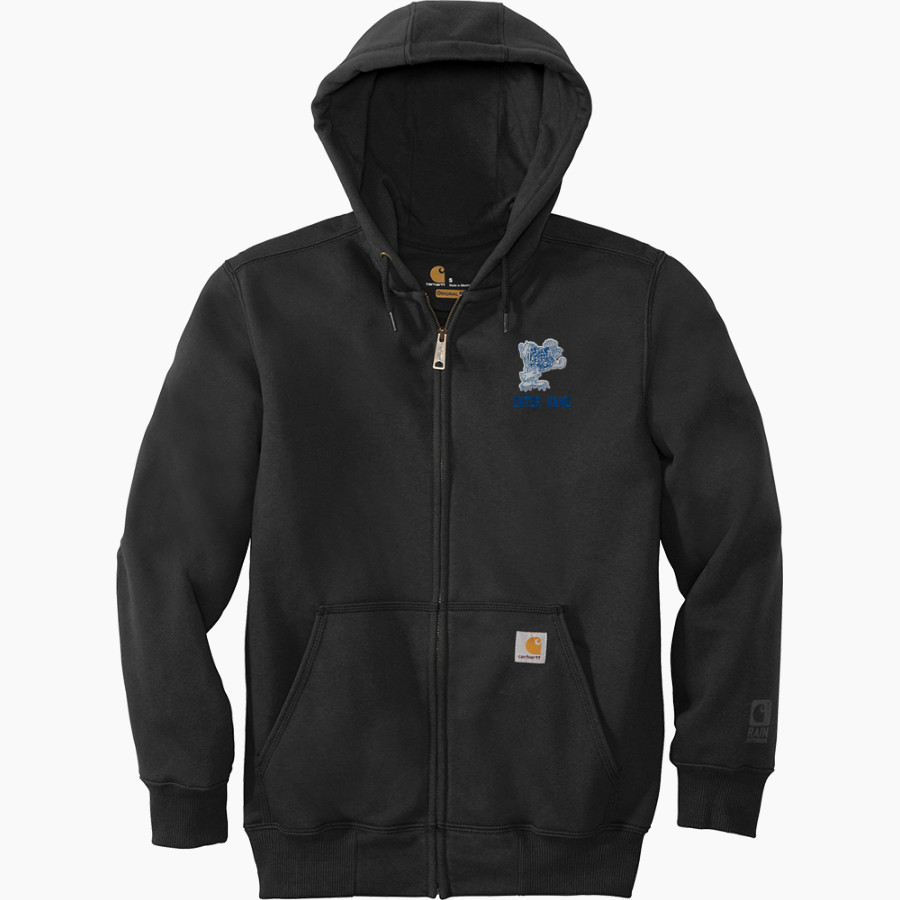 Vernonia Loggers <span class="pdp-name-mascot">Vernonia Loggers</span> Carhartt Men's Rain Defender Paxton Heavyweight Hooded Zip-Front Sweatshirt