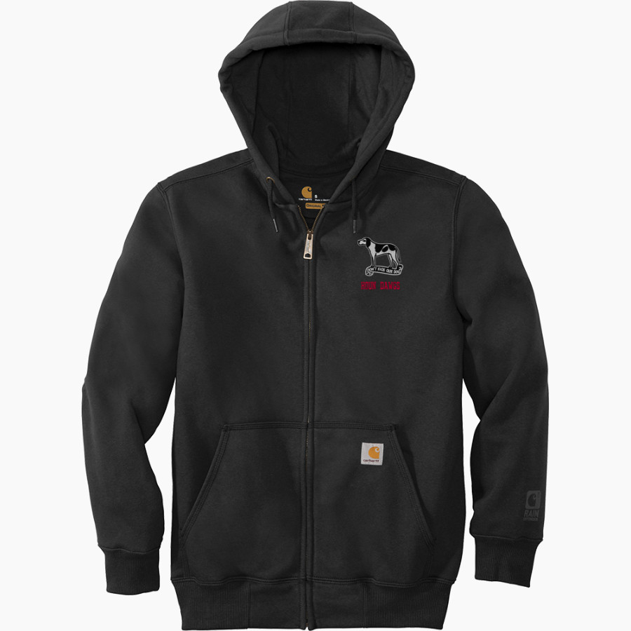 AURORA HIGH SCHOOL HOUN DAWGS <span class="pdp-name-mascot">AURORA HOUN DAWGS</span> Carhartt Men's Rain Defender Paxton Heavyweight Hooded Zip-Front Sweatshirt