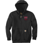 MONROE HIGH SCHOOL CHEESEMAKERS <span class="pdp-name-mascot">MONROE CHEESEMAKERS</span> Carhartt Men's Rain Defender Paxton Heavyweight Hooded Zip-Front Sweatshirt Front Thumbnail