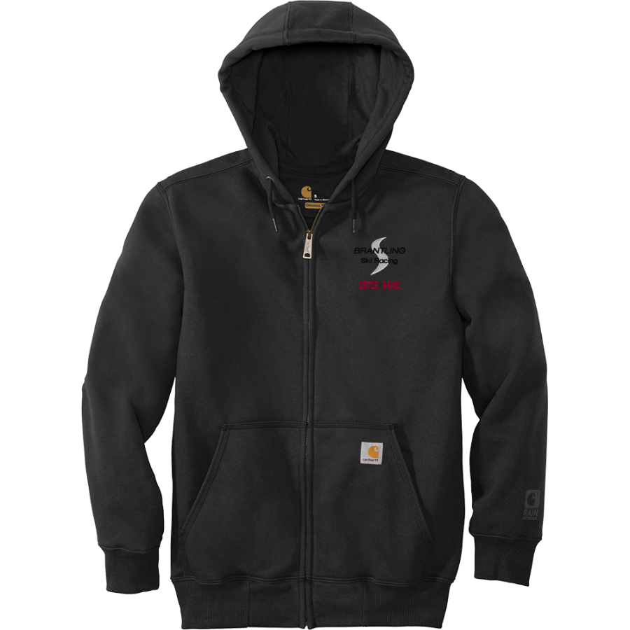 BRANTLING SKI RACING ASSOCIATION <span class="pdp-name-mascot">BRANTLING SKI RACING ASSOCIATION</span> Carhartt Men's Rain Defender Paxton Heavyweight Hooded Zip-Front Sweatshirt