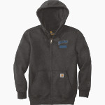 St. James Sharks <span class="pdp-name-mascot">St. James Sharks</span> Carhartt Men's Rain Defender Paxton Heavyweight Hooded Zip-Front Sweatshirt Front Thumbnail
