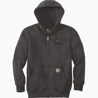 Carhartt Men's Rain Defender Paxton Heavyweight Hooded Zip-Front Sweatshirt