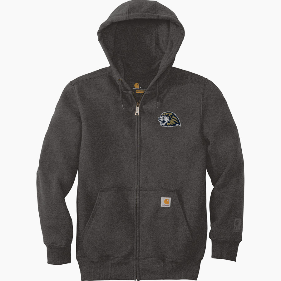 Calvary Lions Carhartt Men's Rain Defender Paxton Heavyweight Hooded Zip-Front Sweatshirt