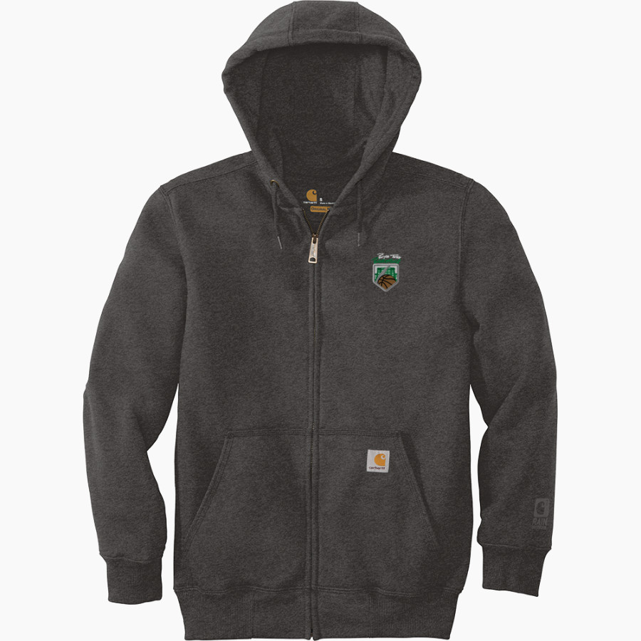 BRYAN TURNER BASKETBALL ACADEMY <span class="pdp-name-mascot">BRYAN TURNER BASKETBALL ACADEMY</span> Carhartt Men's Rain Defender Paxton Heavyweight Hooded Zip-Front Sweatshirt