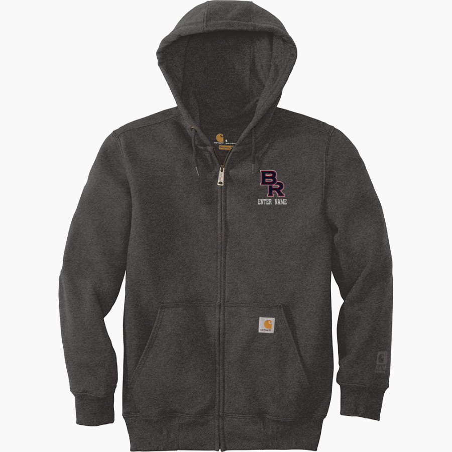 Big Rapids Cardinals <span class="pdp-name-mascot">Big Rapids Cardinals</span> Carhartt Men's Rain Defender Paxton Heavyweight Hooded Zip-Front Sweatshirt