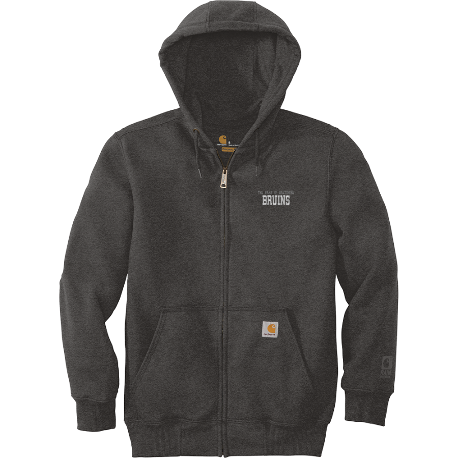 THE PARK SCHOOL OF BALTIMORE BRUINS <span class="pdp-name-mascot">THE PARK OF BALTIMORE BRUINS</span> Carhartt Men's Rain Defender Paxton Heavyweight Hooded Zip-Front Sweatshirt
