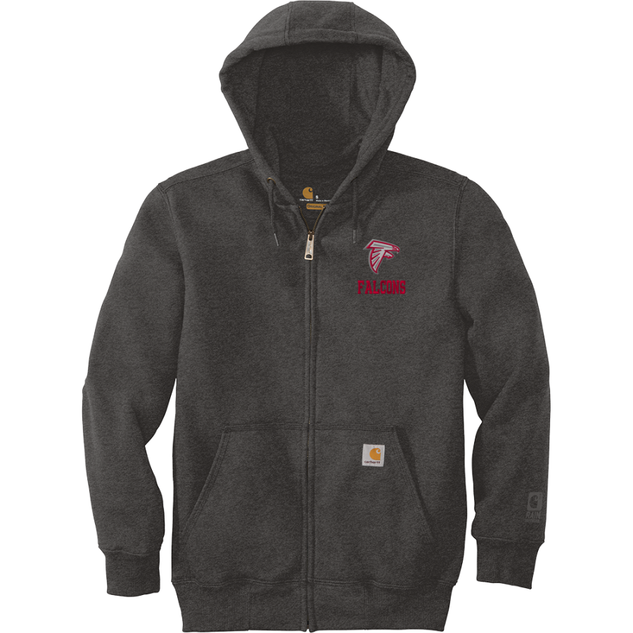 CONSTANTINE HIGH SCHOOL FALCONS <span class="pdp-name-mascot">CONSTANTINE FALCONS</span> Carhartt Men's Rain Defender Paxton Heavyweight Hooded Zip-Front Sweatshirt