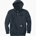 St. Scholastica Saints <span class="pdp-name-mascot">College of St. Scholastica Saints</span> Carhartt Men's Rain Defender Paxton Heavyweight Hooded Zip-Front Sweatshirt Front Thumbnail