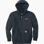 NORTHWEST HIGH SCHOOL HUSKIES <span class="pdp-name-mascot">NORTHWEST HUSKIES</span> Carhartt Men's Rain Defender Paxton Heavyweight Hooded Zip-Front Sweatshirt Front Thumbnail