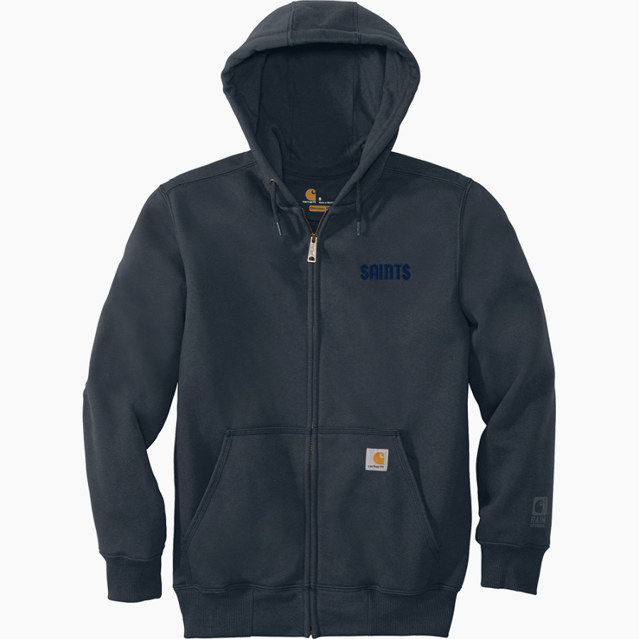 St. Scholastica Saints <span class="pdp-name-mascot">College of St. Scholastica Saints</span> Carhartt Men's Rain Defender Paxton Heavyweight Hooded Zip-Front Sweatshirt