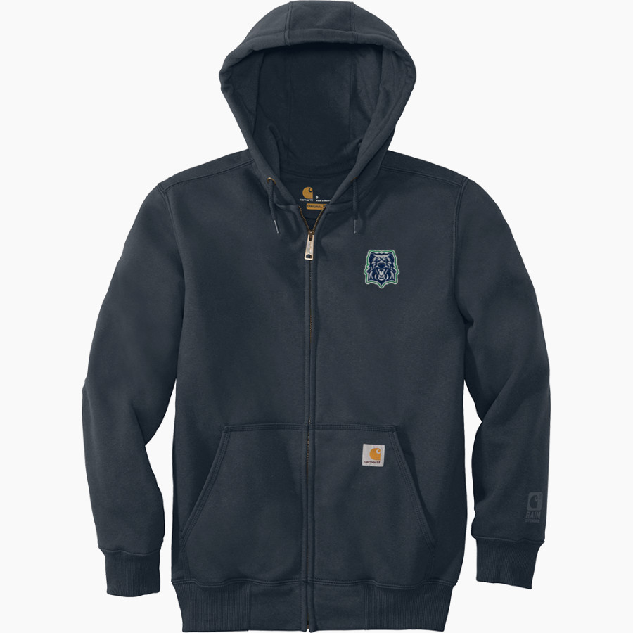 St. Patrick's Academy Wolfhounds <span class="pdp-name-mascot">Great Falls Central Catholic H S Mustangs</span> Carhartt Men's Rain Defender Paxton Heavyweight Hooded Zip-Front Sweatshirt