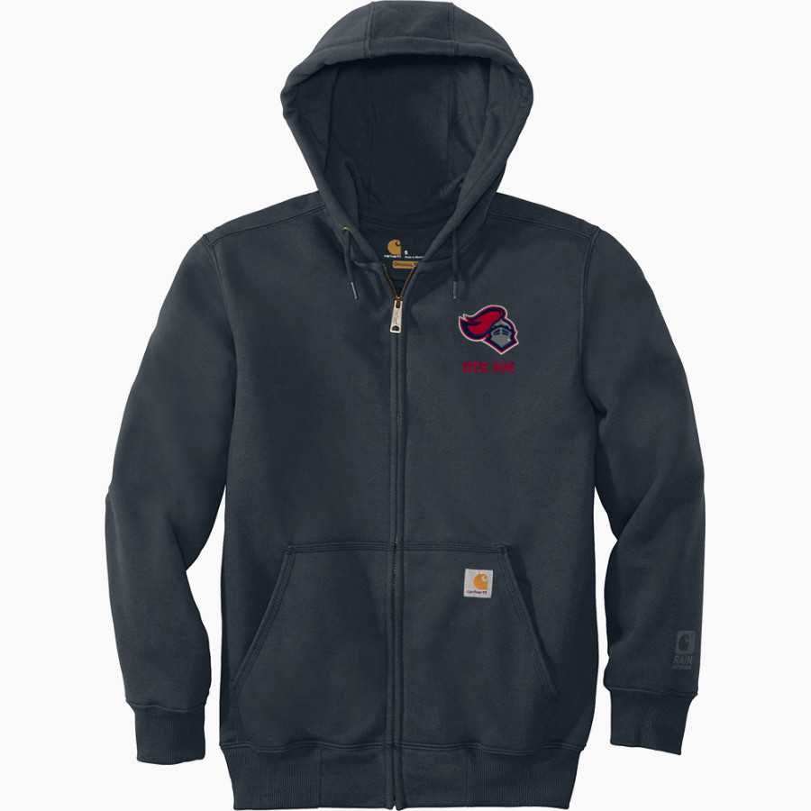 SPARTANBURG CHRISTIAN ACADEMY WARRIORS <span class="pdp-name-mascot">SPARTANBURG WARRIORS</span> Carhartt Men's Rain Defender Paxton Heavyweight Hooded Zip-Front Sweatshirt