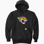 PORT ST LUCIE HIGH SCHOOL JAGUARS Carhartt Men's Rain Defender Paxton Heavyweight Hooded Sweatshirt Front Thumbnail