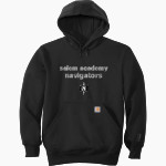 SALEM ACADEMY Navigators <span class="pdp-name-mascot">SALEM ACADEMY Navigators</span> Carhartt Men's Rain Defender Paxton Heavyweight Hooded Sweatshirt Front Thumbnail