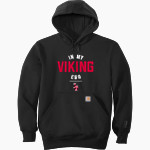 La Jolla Vikings <span class="pdp-name-mascot">La Jolla Vikings</span> Carhartt Men's Rain Defender Paxton Heavyweight Hooded Sweatshirt Front Thumbnail