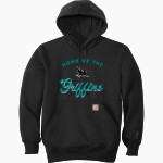 ACADEMY AT PALUMBO HIGH SCHOOL GRIFFINS Carhartt Men's Rain Defender Paxton Heavyweight Hooded Sweatshirt Front Thumbnail