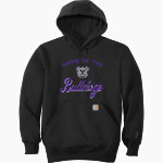 KENOSHA REUTHER HIGH SCHOOL BULLDOGS <span class="pdp-name-mascot">KENOSHA REUTHER BULLDOGS</span> Carhartt Men's Rain Defender Paxton Heavyweight Hooded Sweatshirt Front Thumbnail
