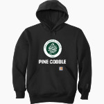 Pine Cobble Pine Cobble Carhartt Men's Rain Defender Paxton Heavyweight Hooded Sweatshirt Front Thumbnail