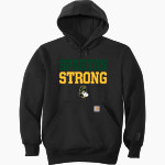 Martin Luther Spartans Carhartt Men's Rain Defender Paxton Heavyweight Hooded Sweatshirt Front Thumbnail