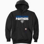 Nueces Canyon Panthers Carhartt Men's Rain Defender Paxton Heavyweight Hooded Sweatshirt Front Thumbnail
