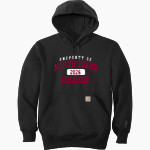 North Idaho Cardinals <span class="pdp-name-mascot">North Idaho College Cardinals</span> Carhartt Men's Rain Defender Paxton Heavyweight Hooded Sweatshirt Front Thumbnail
