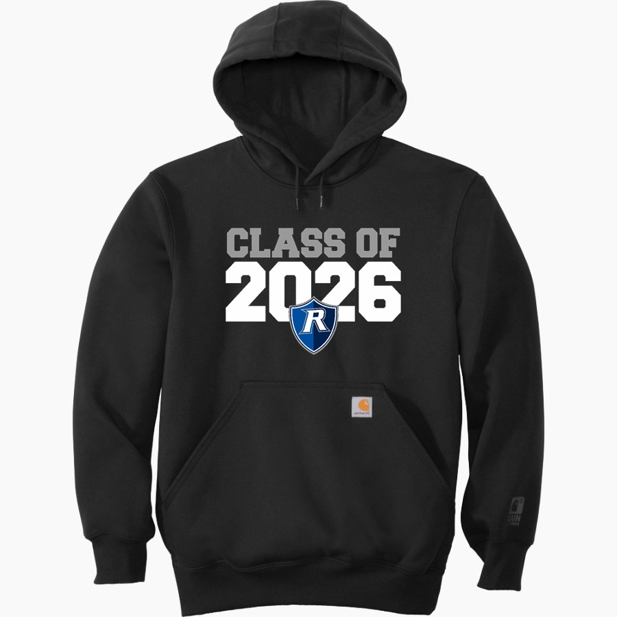 Rivier University Official Store of the Raiders <span class="pdp-name-mascot">Rivier University Raiders</span> Carhartt Men's Rain Defender Paxton Heavyweight Hooded Sweatshirt