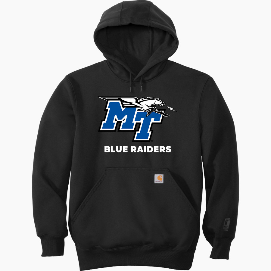 MTSU Blue Raiders Carhartt Men's Rain Defender Paxton Heavyweight Hooded Sweatshirt