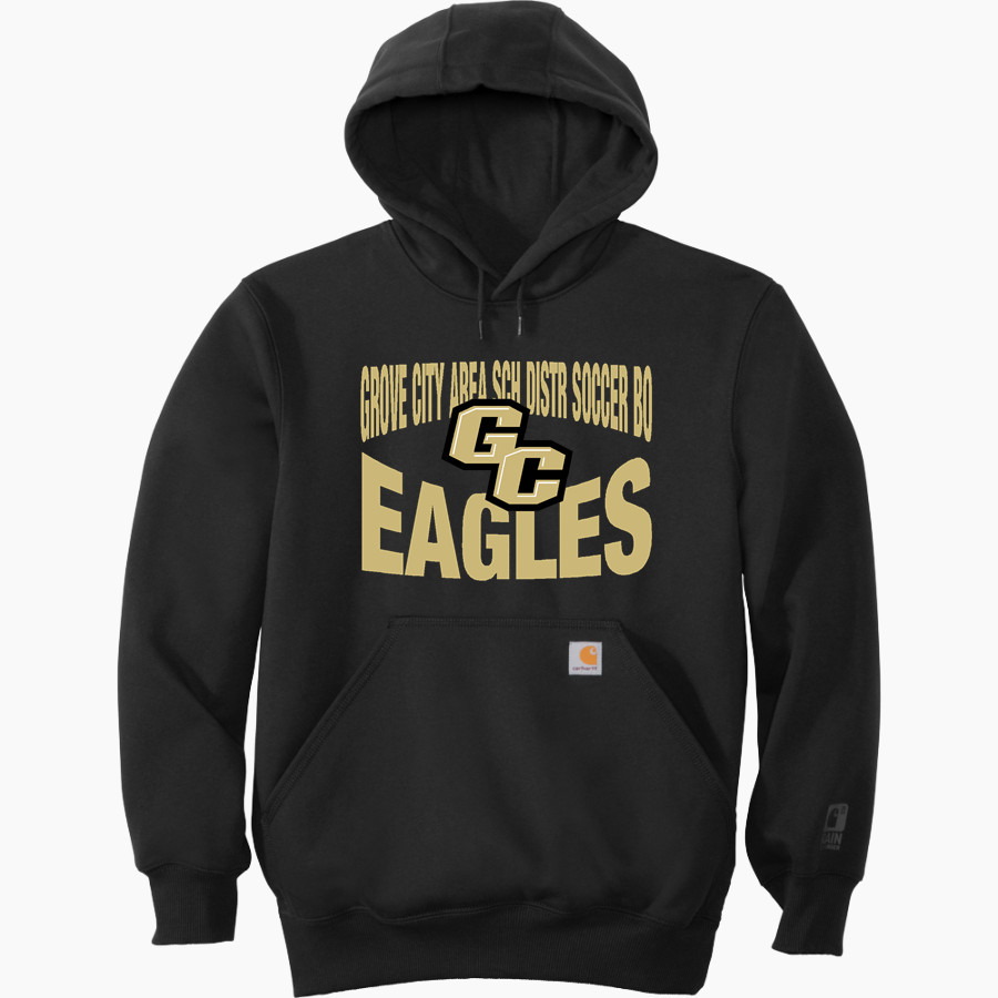 Grove City Area Sch Distr Soccer Bo Eagles <span class="pdp-name-mascot">Grove City Area Sch Distr Soccer Bo Eagles</span> Carhartt Men's Rain Defender Paxton Heavyweight Hooded Sweatshirt