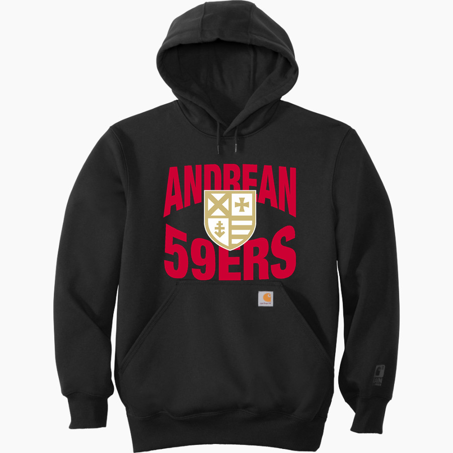 Andrean 59ers Carhartt Men's Rain Defender Paxton Heavyweight Hooded Sweatshirt