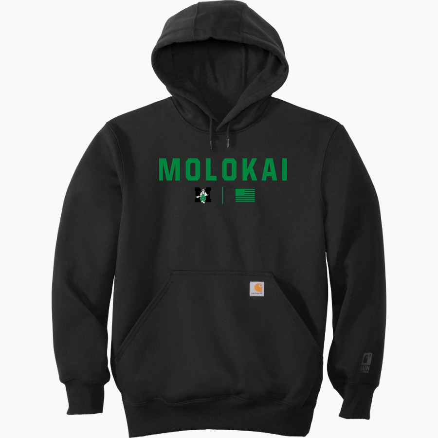 Molokai Farmers <span class="pdp-name-mascot">Molokai Farmers</span> Carhartt Men's Rain Defender Paxton Heavyweight Hooded Sweatshirt