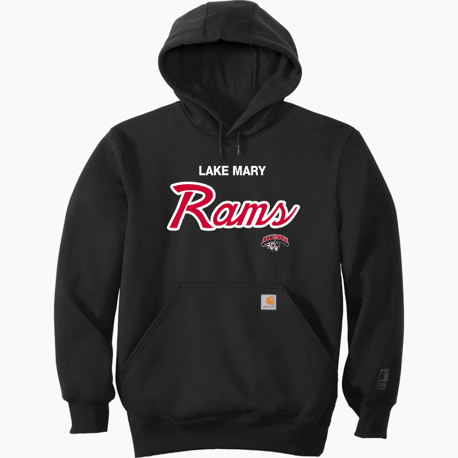 Lake Mary Rams Carhartt Men's Rain Defender Paxton Heavyweight Hooded Sweatshirt