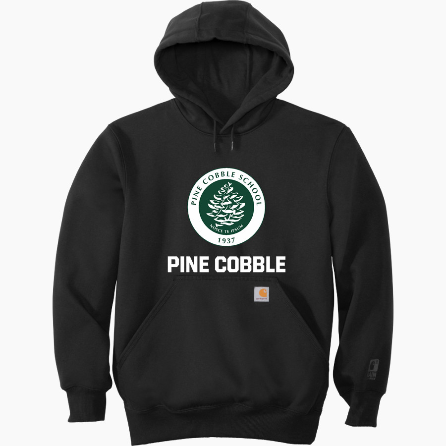Pine Cobble Pine Cobble Carhartt Men's Rain Defender Paxton Heavyweight Hooded Sweatshirt