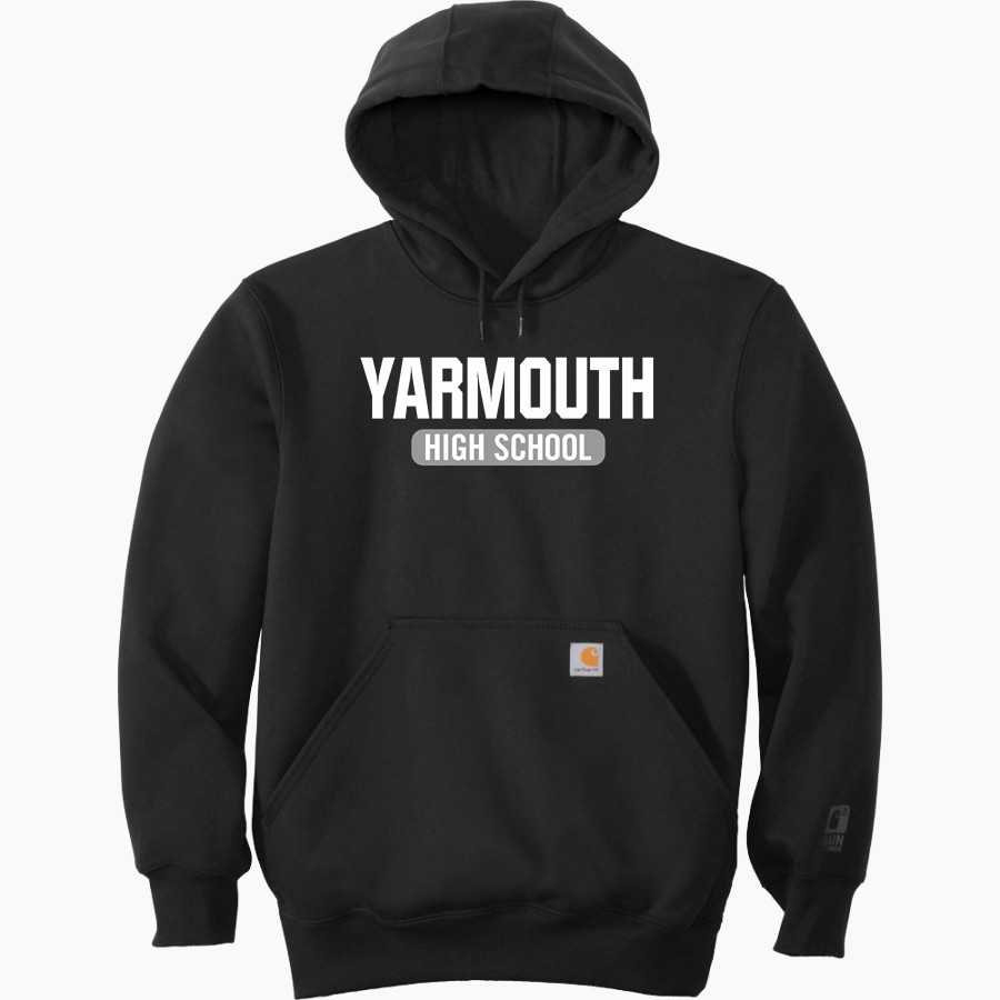 YARMOUTH HIGH SCHOOL CLIPPERS <span class="pdp-name-mascot">YARMOUTH CLIPPERS</span> Carhartt Men's Rain Defender Paxton Heavyweight Hooded Sweatshirt