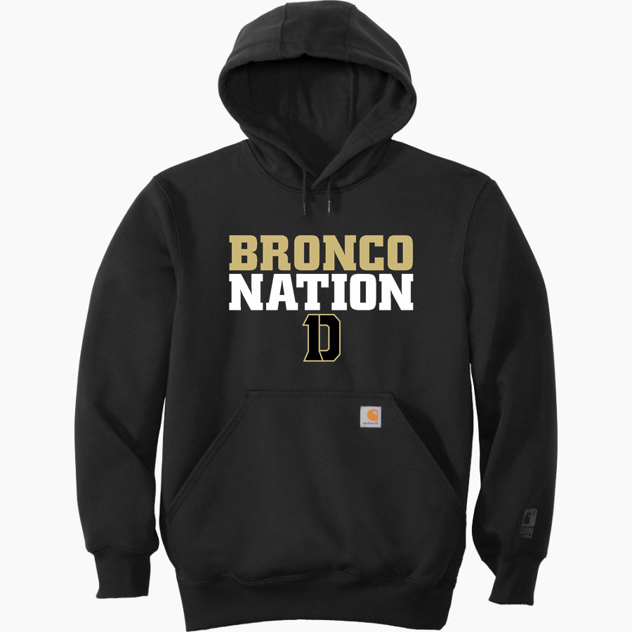 Daleville Broncos Carhartt Men's Rain Defender Paxton Heavyweight Hooded Sweatshirt