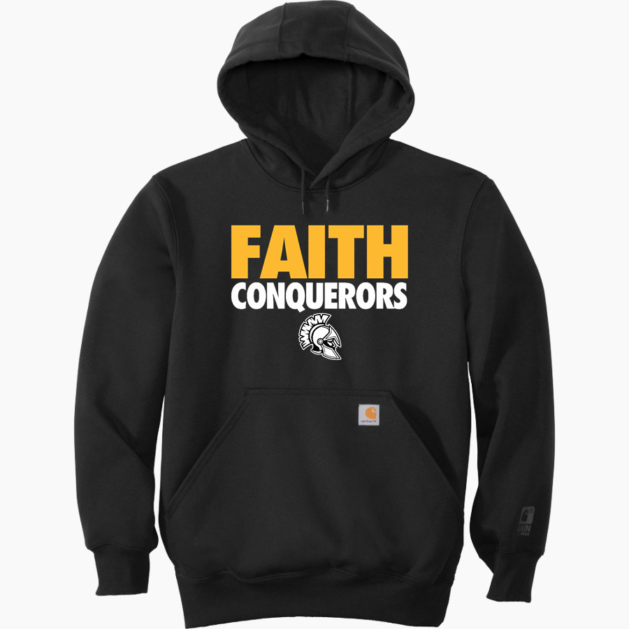 FAITH CHRISTIAN ACADEMY CONQUERORS <span class="pdp-name-mascot">FAITH CONQUERORS</span> Carhartt Men's Rain Defender Paxton Heavyweight Hooded Sweatshirt