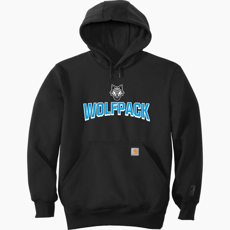 RIDGEVIEW HIGH SCHOOL WOLFPACK <span class="pdp-name-mascot">RIDGEVIEW WOLFPACK</span> Carhartt Men's Rain Defender Paxton Heavyweight Hooded Sweatshirt