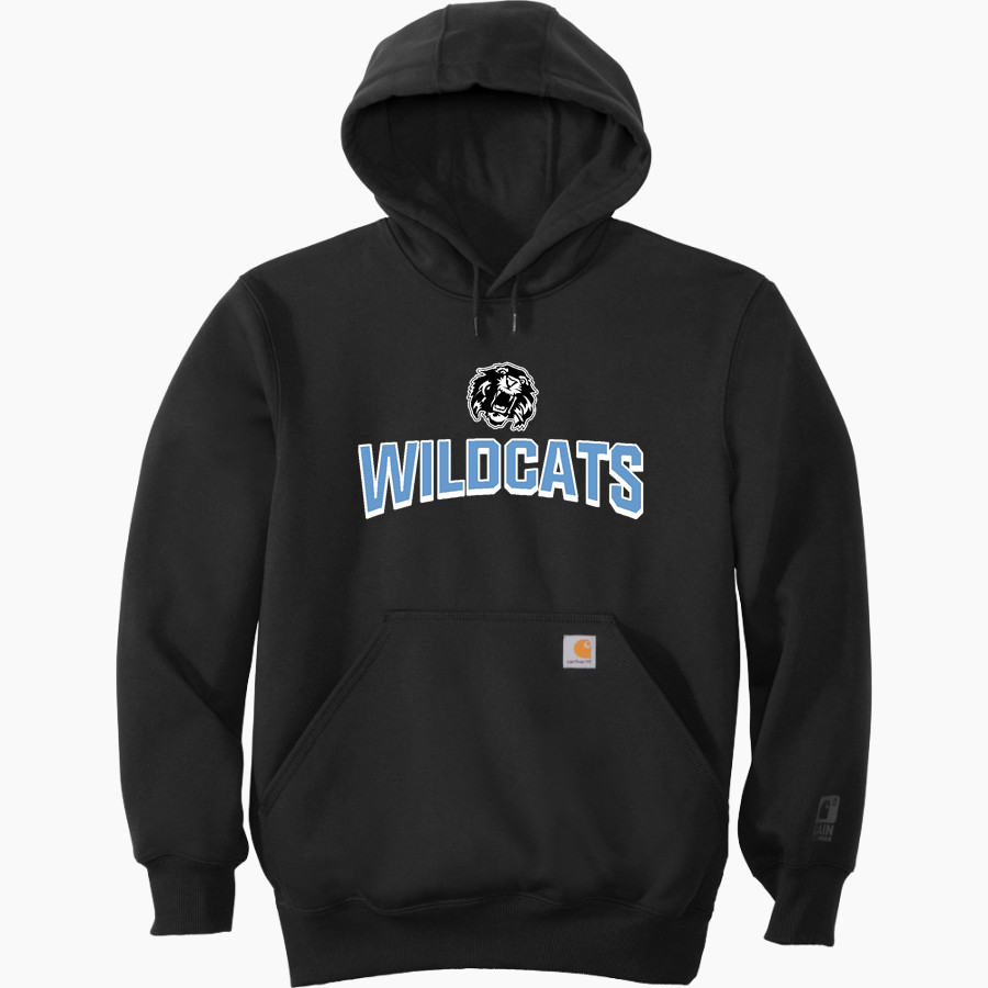 Cedar Bluffs Wildcats Carhartt Men's Rain Defender Paxton Heavyweight Hooded Sweatshirt
