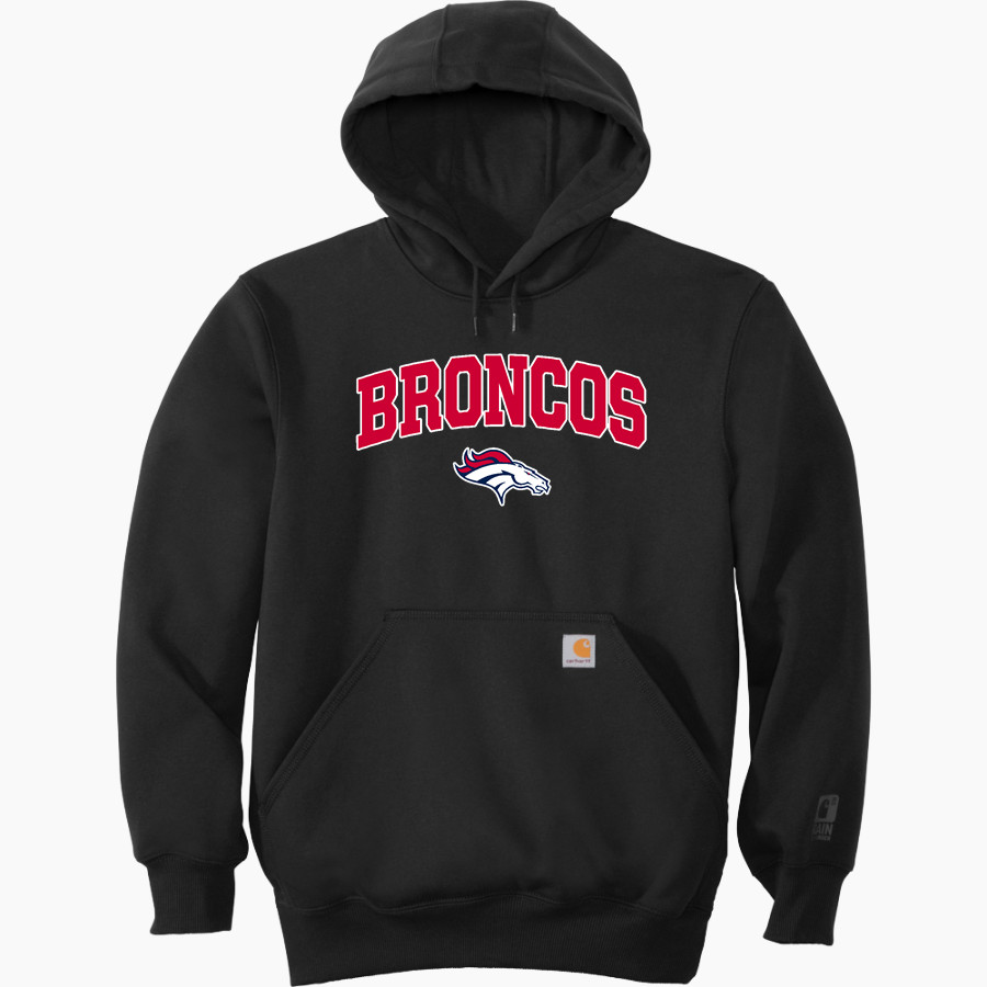 MIDDLEBURG HIGH SCHOOL BRONCOS Carhartt Men's Rain Defender Paxton Heavyweight Hooded Sweatshirt