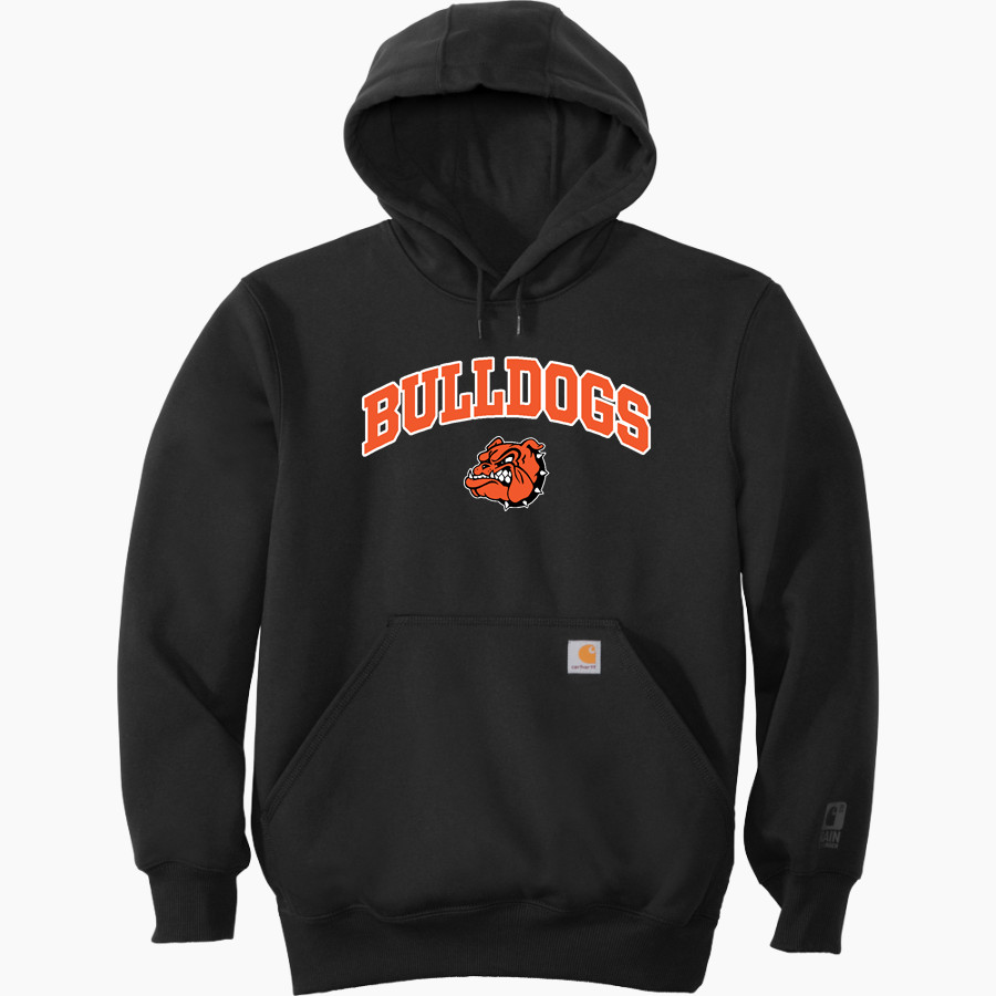 Scranton Bulldogs <span class="pdp-name-mascot">Scranton Middle School Bulldogs</span> Carhartt Men's Rain Defender Paxton Heavyweight Hooded Sweatshirt