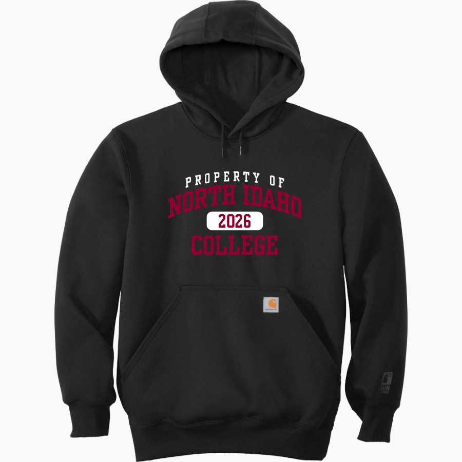 North Idaho Cardinals <span class="pdp-name-mascot">North Idaho College Cardinals</span> Carhartt Men's Rain Defender Paxton Heavyweight Hooded Sweatshirt