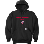 Bluefield University Sideline Store <span class="pdp-name-mascot">Bluefield University</span> Carhartt Men's Rain Defender Paxton Heavyweight Hooded Sweatshirt Front Thumbnail