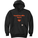 HOPKINSVILLE HIGH SCHOOL TIGERS <span class="pdp-name-mascot">HOPKINSVILLE TIGERS</span> Carhartt Men's Rain Defender Paxton Heavyweight Hooded Sweatshirt Front Thumbnail