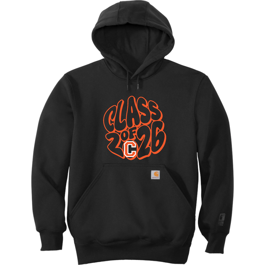 CAPROCK HIGH SCHOOL LONGHORNS <span class="pdp-name-mascot">CAPROCK LONGHORNS</span> Carhartt Men's Rain Defender Paxton Heavyweight Hooded Sweatshirt