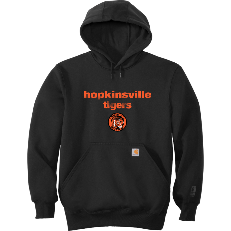 HOPKINSVILLE HIGH SCHOOL TIGERS <span class="pdp-name-mascot">HOPKINSVILLE TIGERS</span> Carhartt Men's Rain Defender Paxton Heavyweight Hooded Sweatshirt