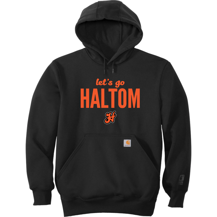 HALTOM HIGH SCHOOL BUFFALOES <span class="pdp-name-mascot">HALTOM BUFFALOES</span> Carhartt Men's Rain Defender Paxton Heavyweight Hooded Sweatshirt