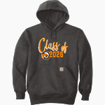 Skyline Prep Bengals Carhartt Men's Rain Defender Paxton Heavyweight Hooded Sweatshirt Front Thumbnail