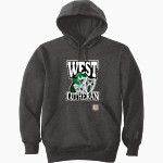 West Lutheran Warriors <span class="pdp-name-mascot">West Lutheran Warriors</span> Carhartt Men's Rain Defender Paxton Heavyweight Hooded Sweatshirt Front Thumbnail