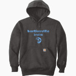 BARTLESVILLE HIGH SCHOOL BRUINS <span class="pdp-name-mascot">BARTLESVILLE BRUINS</span> Carhartt Men's Rain Defender Paxton Heavyweight Hooded Sweatshirt Front Thumbnail